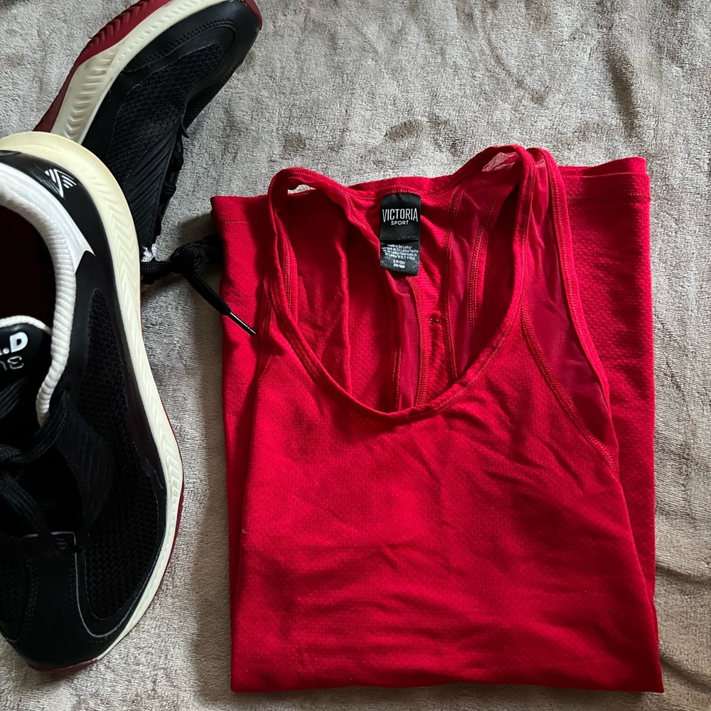 Victoria's Secret Sport Scarlet Top